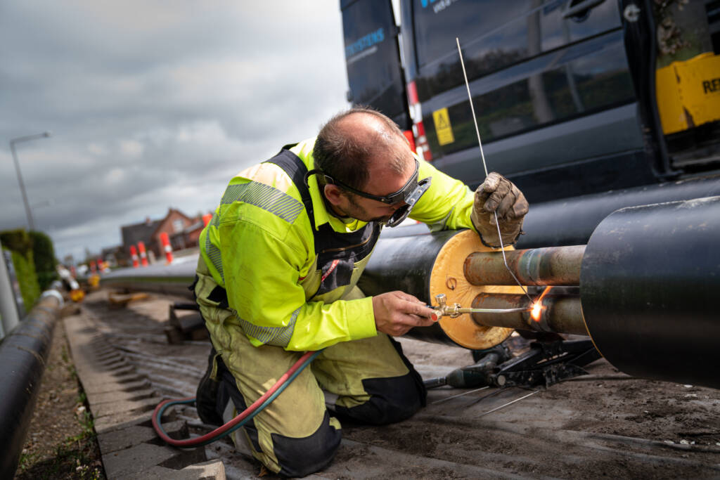 Fjernvarme og gasfyr, Andelsboligforeningen Kertinge Nor